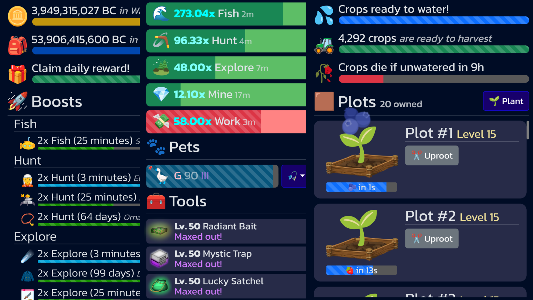 Bconomy gameplay screenshots